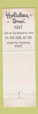 Matchbook Cover - Holiday Inn Louisville KY East