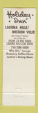Matchbook Cover - Holiday Inn Laguna Hills CA