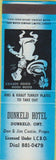Matchbook Cover - Dunkeld Hotel Dunkeld ON