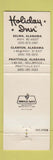 Matchbook Cover - Holiday Inn Selma Clanton Prattville AL