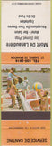 Matchbook Cover - Motel De Lanaudiere St Gabriel De Brandon