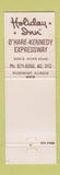 Matchbook Cover - Holiday Inn Rosemont IL