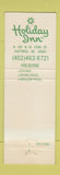 Matchbook Cover - Holiday Inn Hastings NE #1