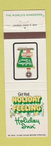 Matchbook Cover - Holiday Inn West Long Branch NJ