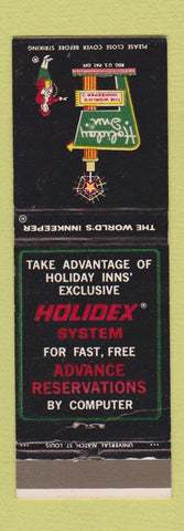 Matchbook Cover - Holiday Inn Bedford PA