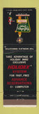 Matchbook Cover - Holiday Inn Bristol PA