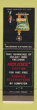 Matchbook Cover - Holiday Inn Cleveland TN