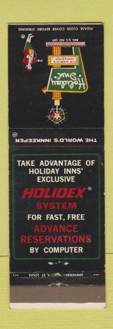 Matchbook Cover - Holiday Inn Chattanooga TN