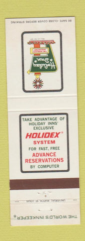Matchbook Cover - Holiday Inn Detroit Farmington MI
