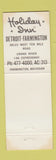 Matchbook Cover - Holiday Inn Detroit Farmington MI