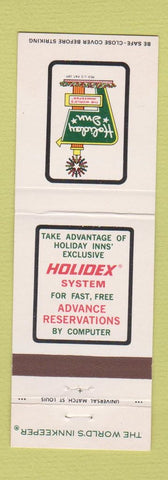Matchbook Cover - Holiday Inn Bay City MI