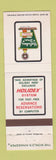 Matchbook Cover - Holiday Inn Newton Framingham Randolph MA #1