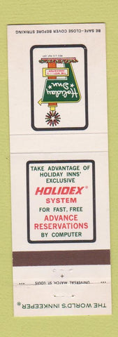 Matchbook Cover - Holiday Inn Newton Framingham Randolph MA #1