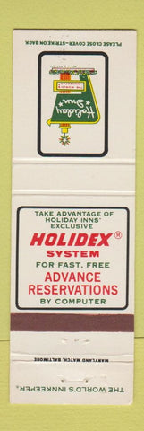 Matchbook Cover - Holiday Inn Wildwood Crest NJ