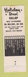 Matchbook Cover - Holiday Inn Gallup NM