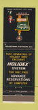 Matchbook Cover - Holiday Inn Syracuse NY Downtown