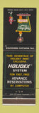 Matchbook Cover - Holiday Inn Troy NY