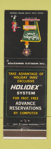 Matchbook Cover - Holiday Inn Troy NY
