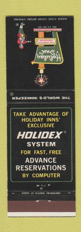 Matchbook Cover - Holiday Inn Schenectady NY