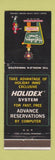 Matchbook Cover - Holiday Inn Niagara Falls NY