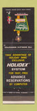 Matchbook Cover - Holiday Inn Rochester NY Northwest