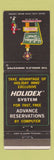 Matchbook Cover - Holiday Inn Rockville Centre NY