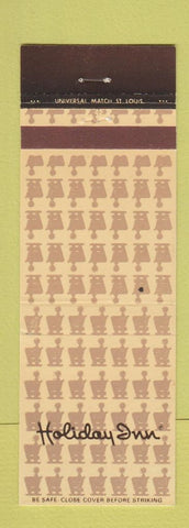 Matchbook Cover - Holiday Inn Dedham Peabody MA Cherry Hill Kenilworth NJ