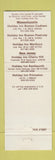 Matchbook Cover - Holiday Inn Dedham Peabody MA Cherry Hill Kenilworth NJ
