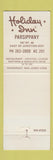 Matchbook Cover - Holiday Inn Parsippany NJ