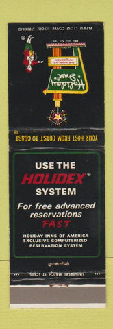Matchbook Cover - Holiday Inn Portsmouth OH