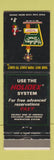 Matchbook Cover - Holiday Inn Napoleon OH