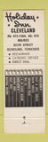 Matchbook Cover - Holiday Inn Cleveland TN Keith St