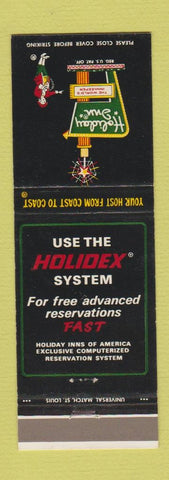 Matchbook Cover - Holiday Inn Springfield OH