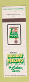 Matchbook Cover - Holiday Inn Manchester NH