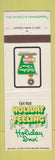 Matchbook Cover - Holiday Inn Worcester MA