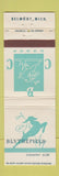 Matchbook Cover - Blythefield Belmont MI WEAR