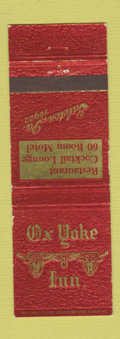 Matchbook Cover - Ox Yoke Inn Galeton PA