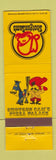 Matchbook Cover - Shotgun Sam's Pizza Tulsa Oklahoma City Joplin Dallas
