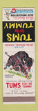 Matchbook Cover - Tums Antacid American Buffalo