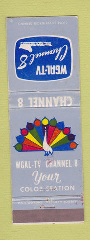 Matchbook Cover - WGAL TV Channel 8 NBC WEAR