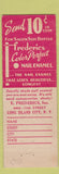 Matchbook Cover - Frederics Perm Wave Westminster MD low phone # girlie