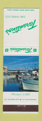 Matchbook Cover - Tarantino's San Francisco CA