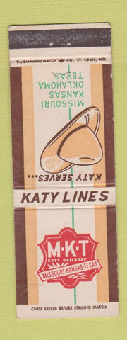Matchbook Cover - MKT Katy Railroad