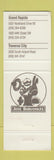 Matchbook Cover - Jose Babushka's Grand Rapids Traverse City MI