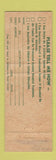 Matchbook Cover - Washington Insurance Clare Draper Waterloo IA