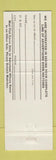 Matchbook Cover - Roy Schomber Monarch Match Milwaukie OR monkey