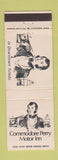 Matchbook Cover - Commodore Perry Motor Inn Toledo OH