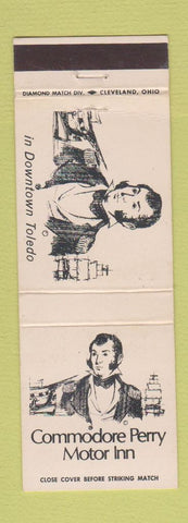Matchbook Cover - Commodore Perry Motor Inn Toledo OH
