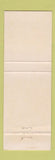 Matchbook Cover - Commodore Perry Motor Inn Toledo OH