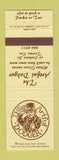 Matchbook Cover - The Artful Dodger Toronto ON
